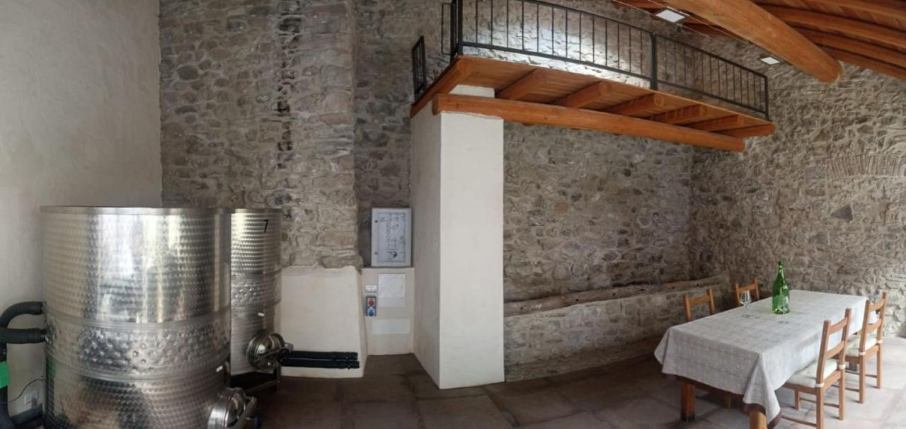 Вилла La Cascina Della Vigna Del Viandante Аббадия Лариана Экстерьер фото
