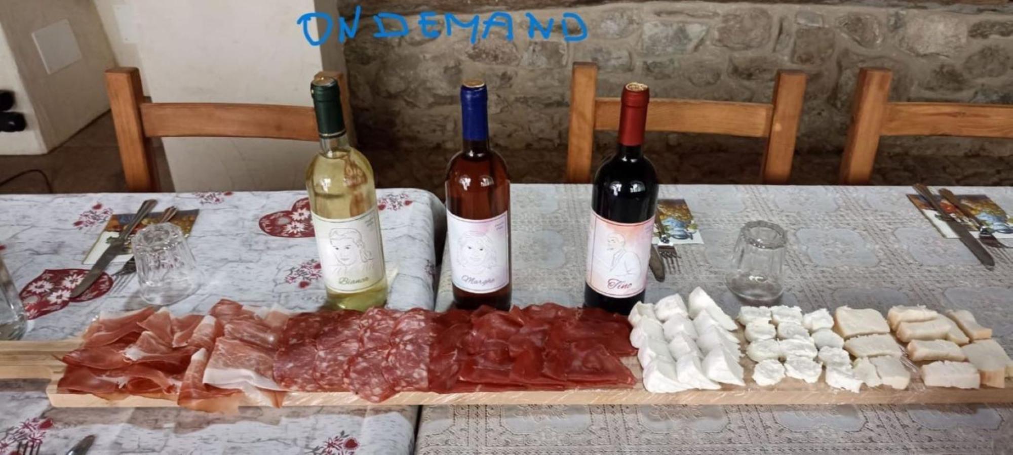 Вилла La Cascina Della Vigna Del Viandante Аббадия Лариана Экстерьер фото
